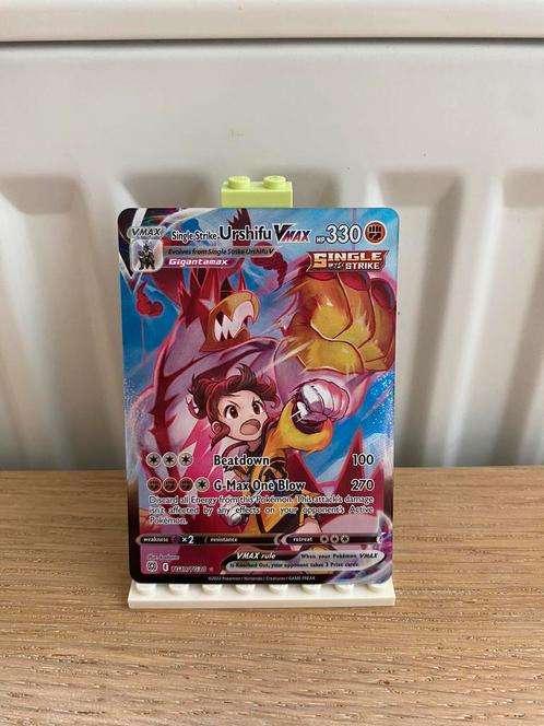 Single Strike Urshifu Vmax TG19/TG30 - Pokemon kaart, Hobby en Vrije tijd, Verzamelkaartspellen | Pokémon, Nieuw, Losse kaart