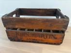 Vintage bierkrat John Martin Antwerp - 1969, Huis en Inrichting, Woonaccessoires | Kisten, Ophalen, Gebruikt