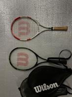Wilson Roger Federer 25 pouces + Wilson Blade 25 pouces, Sports & Fitness, Enlèvement ou Envoi, Utilisé, Raquette, Wilson
