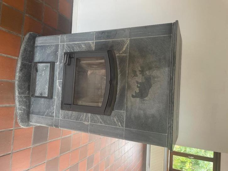 Tulikivi TU 900, speksteenkachel, Huis en Inrichting, Kachels, Gebruikt, Inbouw, Houtkachel, Hout, Ophalen