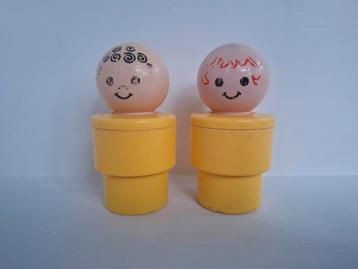 Vintage Jumbo Fisher Price figuren set 411 Floating Family beschikbaar voor biedingen