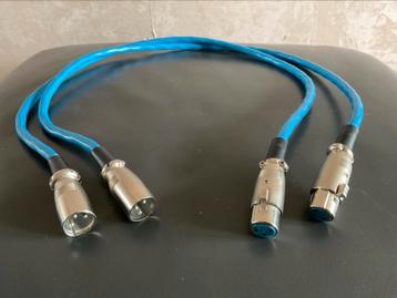 2 XLR professionele balanced interlink interconnect kabels, Enlèvement ou Envoi, Utilisé