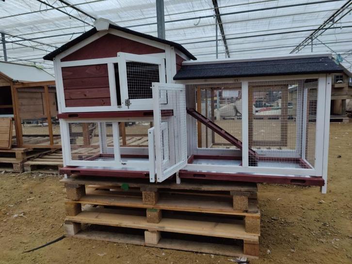 konijnehok King Paw - 150, Dieren en Toebehoren, Knaagdieren en Konijnen | Hokken en Kooien, Nieuw, Hok, Ophalen of Verzenden