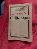 Vieux livre l'avenir de l'Allemagne de 1936, Boeken, Ophalen of Verzenden
