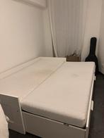 Lit banquette, Maison & Meubles, Enlèvement, Utilisé, Blanc