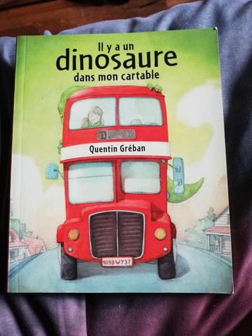 Livre "Il y a un dinosaure dans mon cartable " beschikbaar voor biedingen