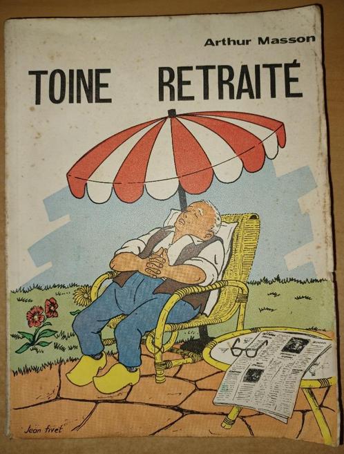 Arthur Masson - Toine Retraité (1966), Boeken, Streekboeken en Streekromans, Gelezen, Ophalen of Verzenden
