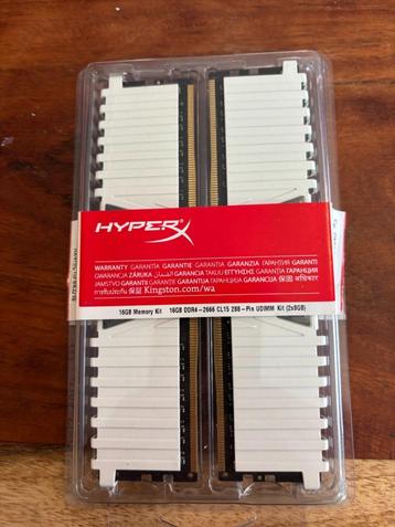 HyperX 16GB DDR4-2666 CL15 geheugenkit (2x8GB) beschikbaar voor biedingen