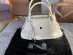 Handtas Nathan, Handtassen en Accessoires, Tassen | Damestassen, Ophalen, Gebruikt, Wit, Handtas