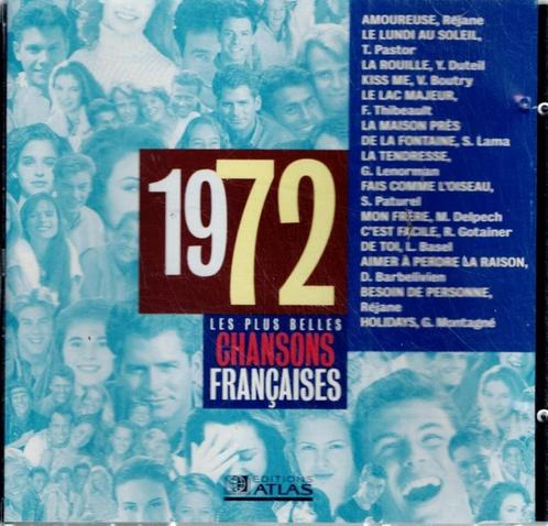 cd    /   Les Plus Belles Chansons Françaises - 1972, Cd's en Dvd's, Cd's | Overige Cd's, Ophalen of Verzenden