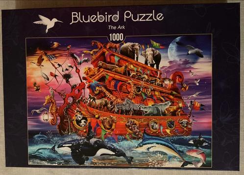 Bluebird Noah's Ark puzzel 1000p, Hobby en Vrije tijd, Denksport en Puzzels, Zo goed als nieuw, Legpuzzel, Ophalen of Verzenden