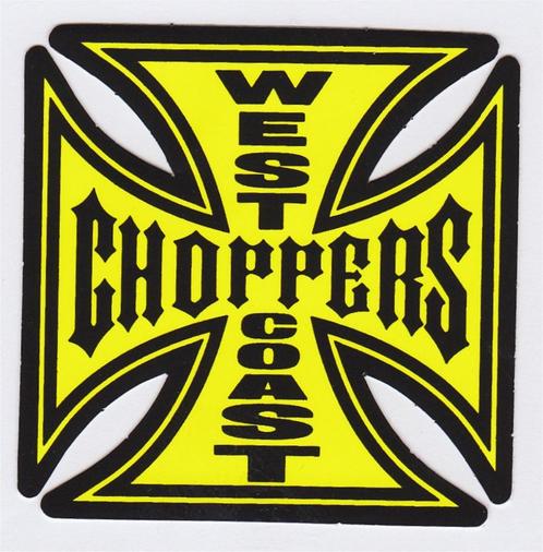 West Coast Choppers sticker #8, Motoren, Accessoires | Stickers, Verzenden