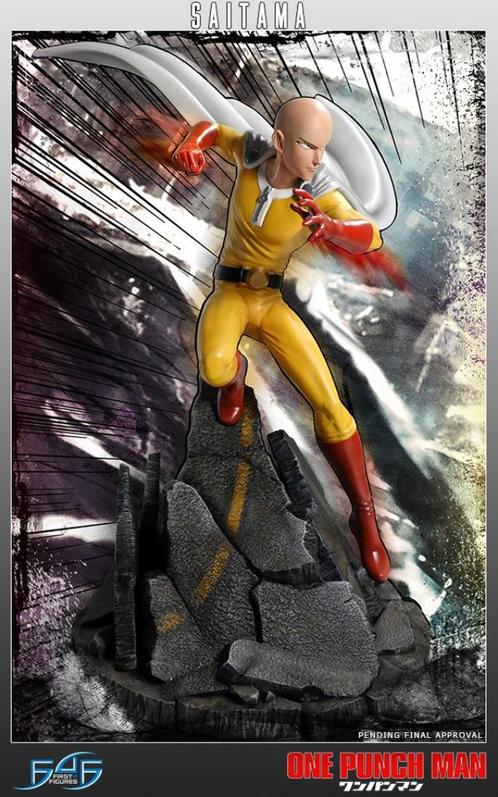 Saitama Exclusieve One Punch Man First 4 Figures Nieuw!, Verzamelen, Beelden en Beeldjes, Nieuw, Ophalen of Verzenden