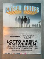 Poster Kaiser Chiefs in Lotto Arena Antwerpen 2007, Comme neuf, Enlèvement ou Envoi