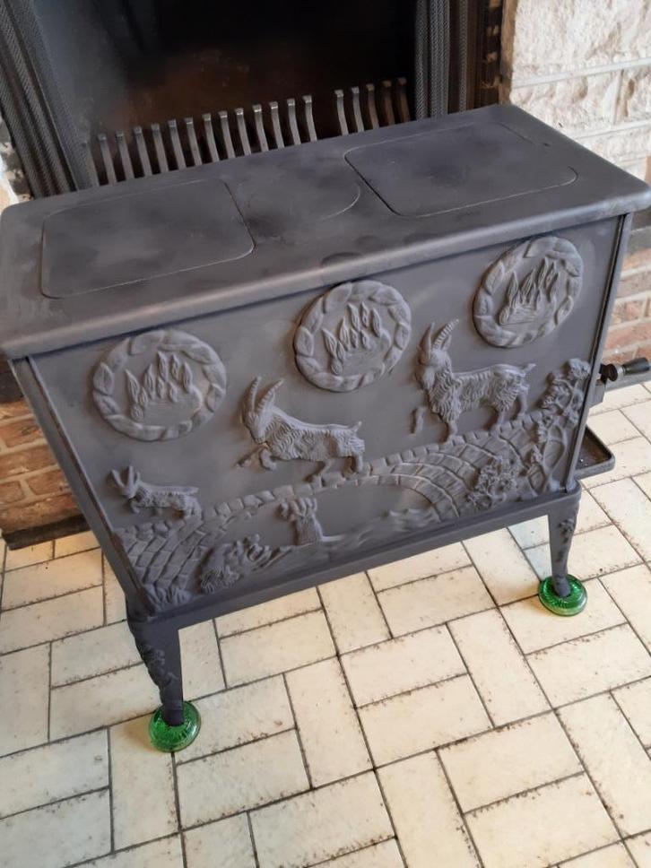 Houtvuur Dover (gietijzer), Huis en Inrichting, Kachels, Gebruikt, Vrijstaand, Houtkachel, Hout, Ophalen