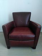 Fauteuil club comme neuf, Ophalen, Minder dan 75 cm, Fauteuil club, Hout