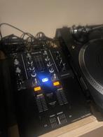 2x Pioneer plx500  en djm-250mk2 mixer +_. 250 techno vinyls, Comme neuf, DJ-Set, Enlèvement, Pioneer