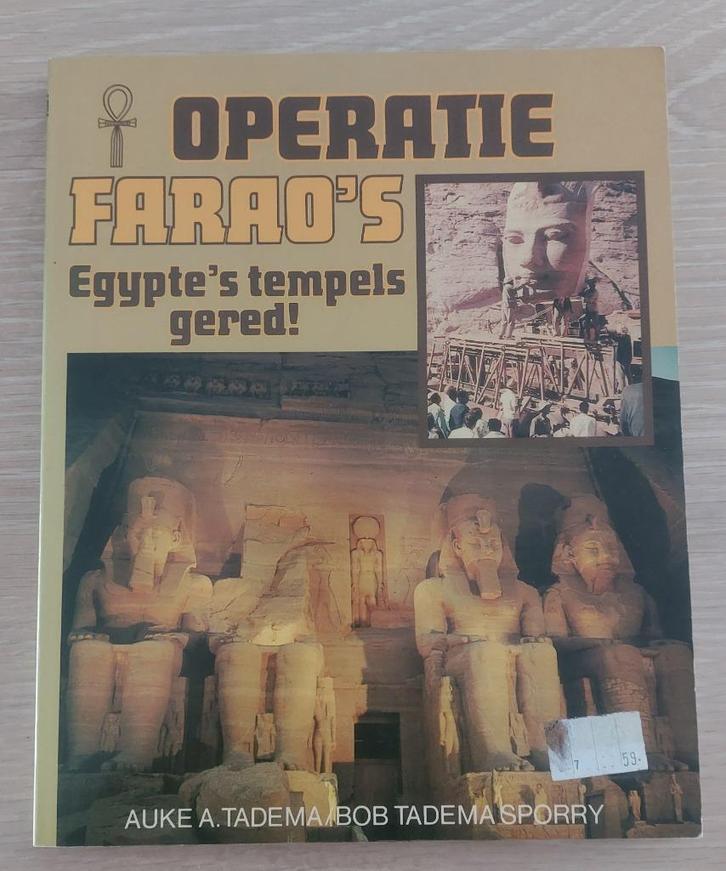 Auke A. Tadema en Bob Tadema Sporry - Operatie Farao's, Boeken, Geschiedenis | Wereld, Zo goed als nieuw, Afrika, 20e eeuw of later