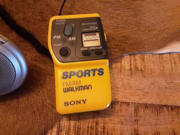 Sony walkman+ stereo luidsprekers