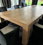 Table en bois 3m20, 200 cm of meer, 100 tot 150 cm, Rechthoekig, Eikenhout