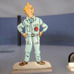 Petite figurine en métal peint Tintin, Collections, Enlèvement ou Envoi, Tintin, Utilisé