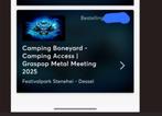 Graspop Metal Meeting boneyard camping entree ticket