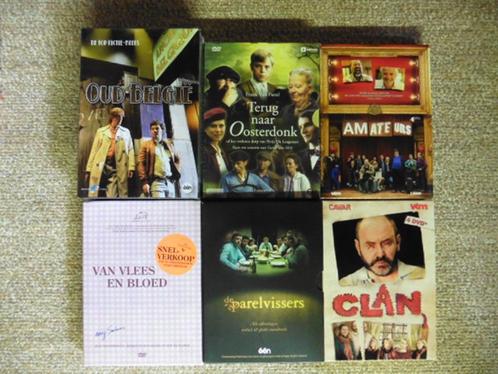 Vlaamse Top Series (Alfa Papa Tango, Clan, Buiten de Zone), CD & DVD, DVD | Néerlandophone, Comme neuf, TV fiction, Coffret, Enlèvement ou Envoi