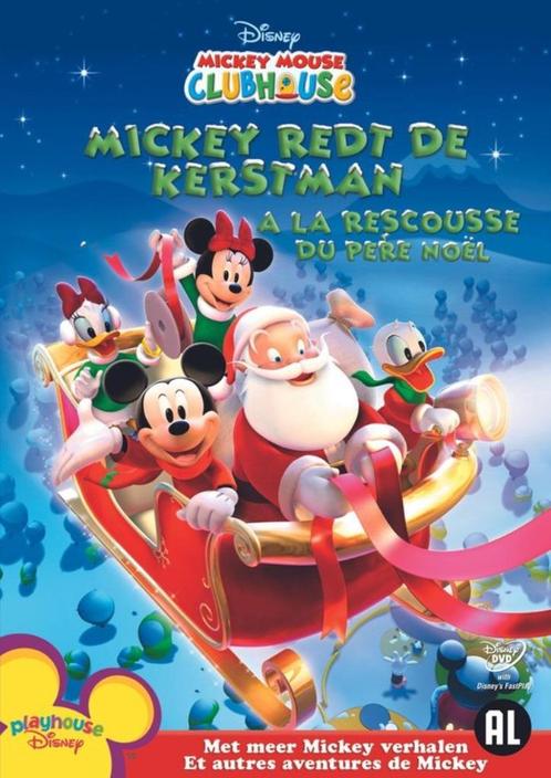 Disney dvd - Mickey redt de kerstman ( Clubhouse dvd ), CD & DVD, DVD | Films d'animation & Dessins animés, Enlèvement ou Envoi