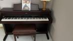 Digitale piano Roland met krukje, Muziek en Instrumenten, Ophalen, Gebruikt, Bruin, Digitaal