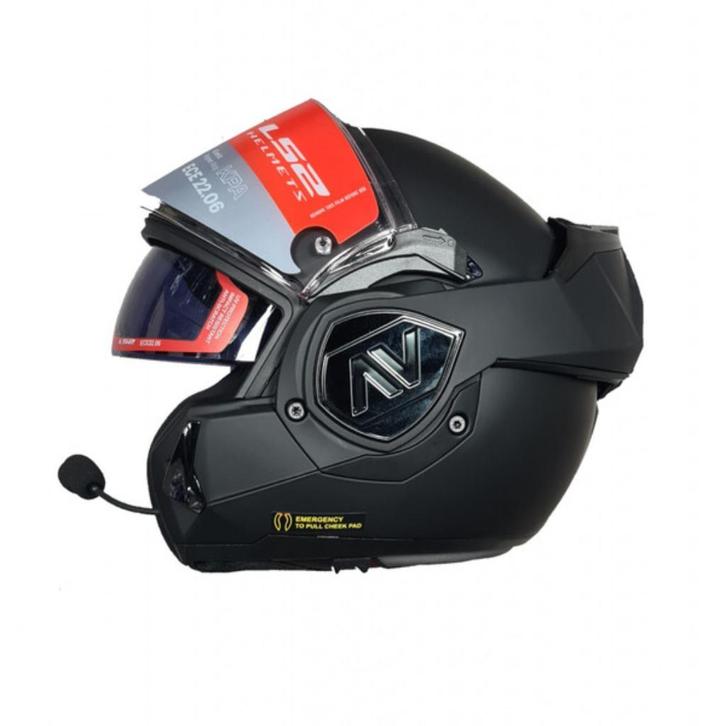 nieuwe in de doos Modulaire helm met ingebouwde cardo  4X, Motoren, Kleding | Motorhelmen, Dames, Heren, Systeemhelm, S, Overige merken