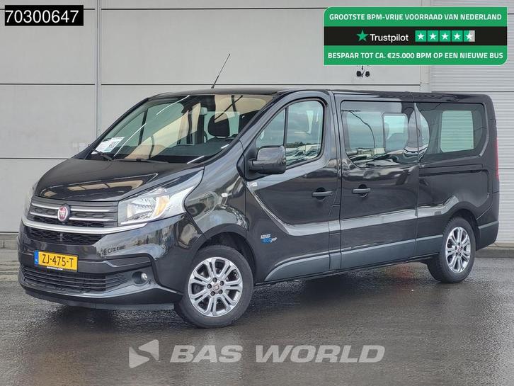 Fiat Talento 125PK Incl. BPM/Excl. BTW 9-Persoons 2 x Schuif, Auto's, Bestelwagens en Lichte vracht, Bedrijf, Te koop, Airconditioning