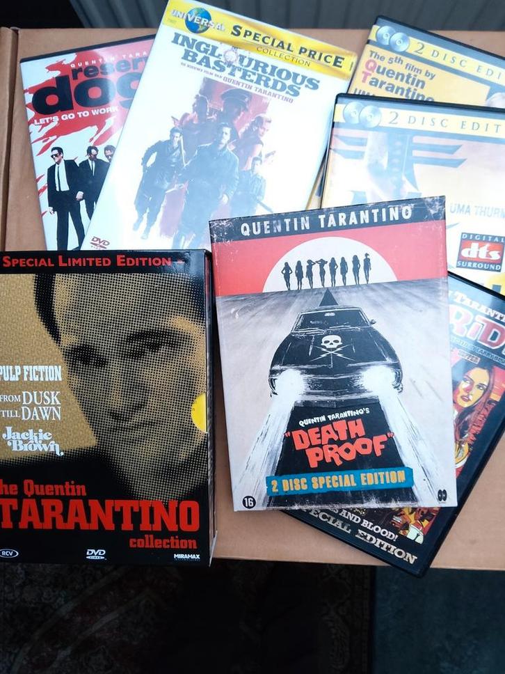 QUENTIN TARANTINO (9 DVD´S), CD & DVD, DVD | Classiques, Comme neuf, Enlèvement ou Envoi