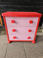 Lade kast rood roze ikea, Ophalen, Gebruikt, Kast