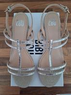Volledig nieuwe glitter sandalen, Kleding | Dames, Ophalen, Beige, Nieuw, Sandalen of Muiltjes
