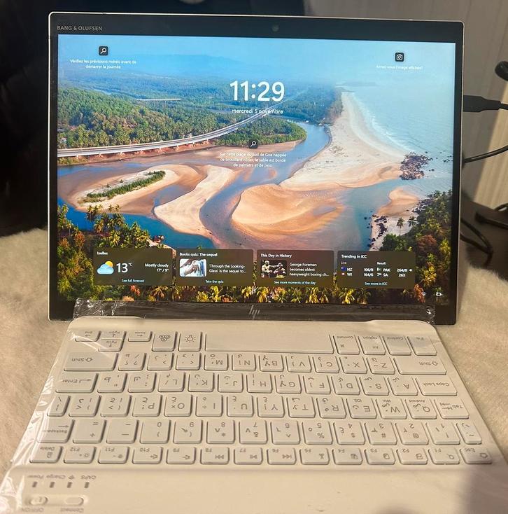 HP Elite X2 G4 (12"), Computers en Software, Windows Laptops, Zo goed als nieuw, 12 inch, SSD, 8 GB, Azerty, Met touchscreen, Gaming