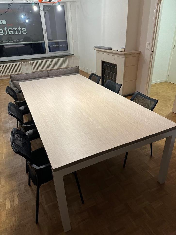 vergadertafel, Zakelijke goederen, Kantoor en Winkelinrichting | Kantoormeubilair en Inrichting, Tafel, Gebruikt, Ophalen