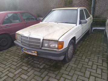Mercedes w201 1986 met  nl kenteken loop sloop  beschikbaar voor biedingen