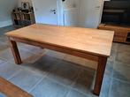 Massief teak eettafel – 200 x 100 cm – uitstekende staat, Huis en Inrichting, Ophalen, Zo goed als nieuw
