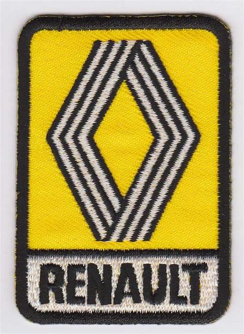 Renault stoffen opstrijk patch embleem #1, Verzamelen, Automerken, Motoren en Formule 1, Nieuw, Verzenden
