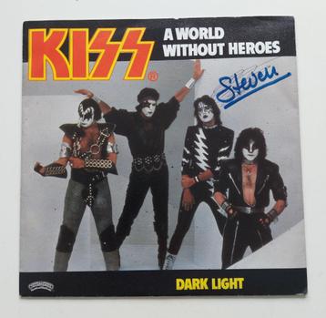 Kiss: 'A World Without Heroes' (zeldzame Nederlandse single) beschikbaar voor biedingen
