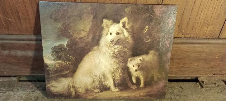 Impression reproduction Thomas Gainsborough,Les chiens,n182, Antiquités & Art, Art | Peinture | Classique, Enlèvement ou Envoi