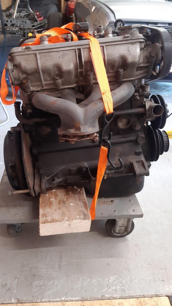 Moteur Fiat 124 2000, Auto-onderdelen, Motor en Toebehoren, Fiat, Gebruikt, Ophalen