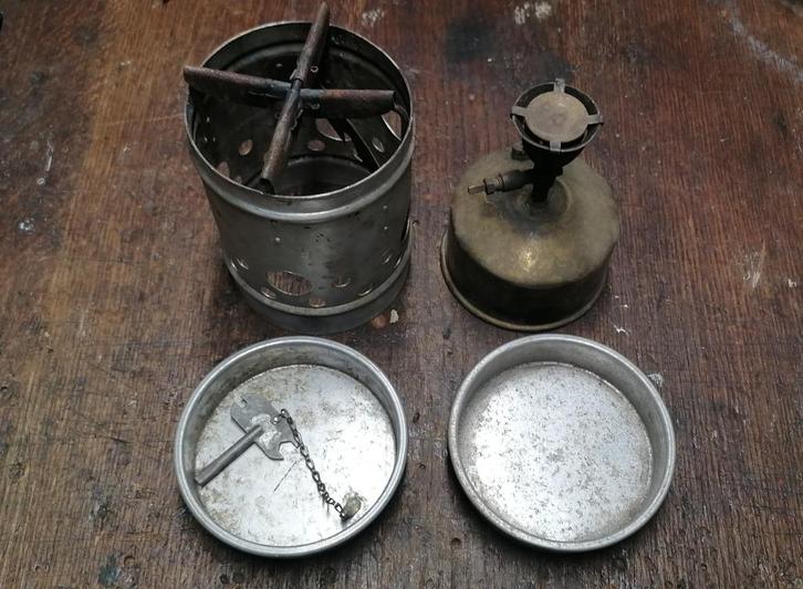 Réchaud essence complet WW2, Verzamelen, Militaria | Tweede Wereldoorlog, Verzenden