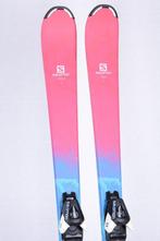 120 kinder ski's SALOMON QST the LUX JR, Gebruikt, Verzenden, 100 tot 140 cm, Salomon