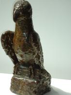 c1930 Francesco BENEDETTI glazed terracotta vogel papegaai, Antiek en Kunst, Ophalen