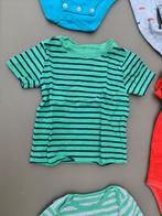 groen gestreept t-shirt 12m 80cm, Enfants & Bébés, Vêtements de bébé | Taille 80, Enlèvement ou Envoi, Comme neuf