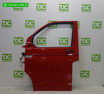 Volkswagen Transporter T6 ('19-'23) Voorportier links rood beschikbaar voor biedingen