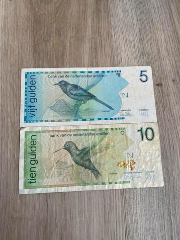 Set biljetten Nederlandse Antillen, Postzegels en Munten, Bankbiljetten | Nederland, Ophalen of Verzenden, 10 gulden, Setje