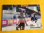wielerkaart roubaix 2022 team trek elisa longo borghini sign, Sport en Fitness, Wielrennen, Verzenden, Zo goed als nieuw