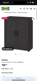 Ikea zwarte kast dressoir, Huis en Inrichting, Kasten | Dressoirs, Ophalen